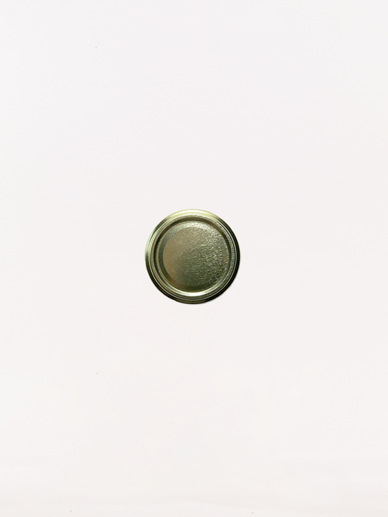 43mm Jam Jar Lids (Gold)