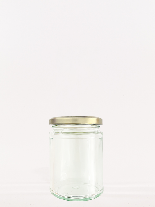 300ml Panelled Round Jars