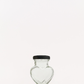 100ml (3.5oz) Heart Shaped Jars With Lids