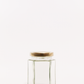 190ml (8oz) Hexagonal Clear Glass Jam Jar With Lids
