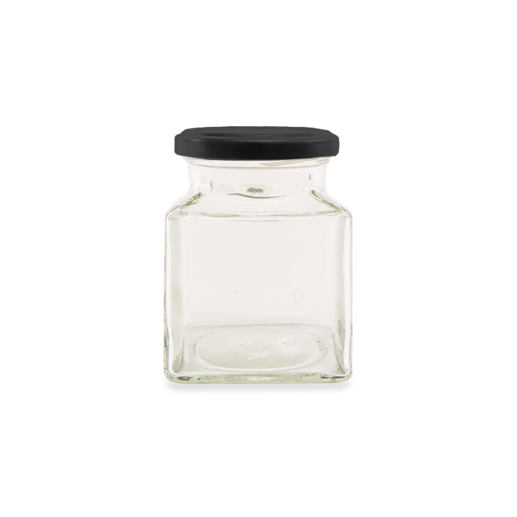 280ml (200g, 10oz) Square Jars