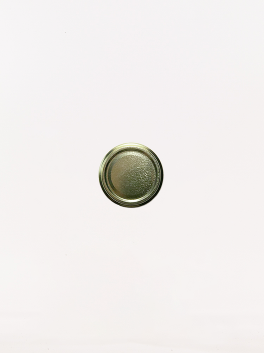43mm Jam Jar Lids (Gold)